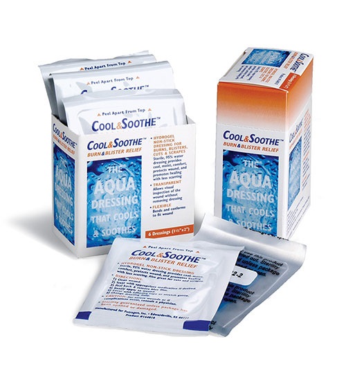 Cool and Soothe Burn Relief Packets