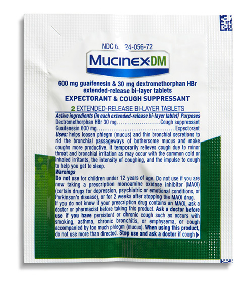 Mucinex DM Packets