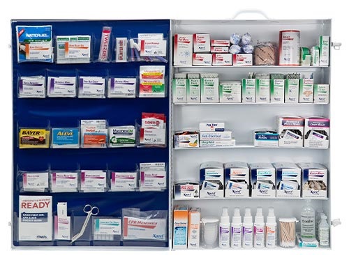 Medicine Cabinet Organization and Organized First Aid Supplies