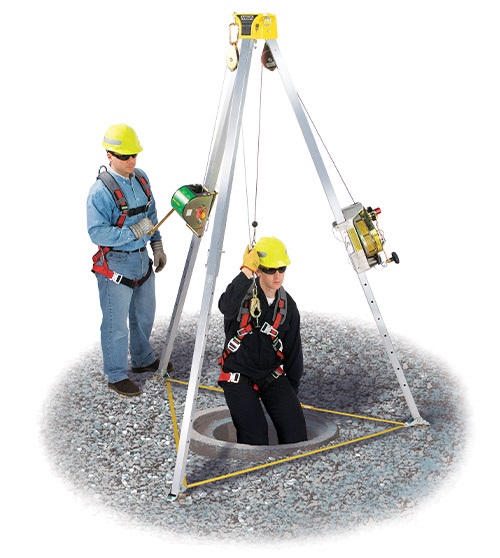 CONFINED SPACE TRIPOD KIT
