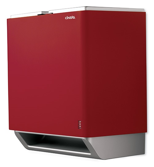 signature series automatic paper towel dispenser red