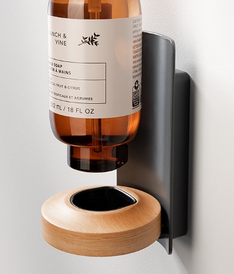 branch and vine single soap wall mounted dispenser