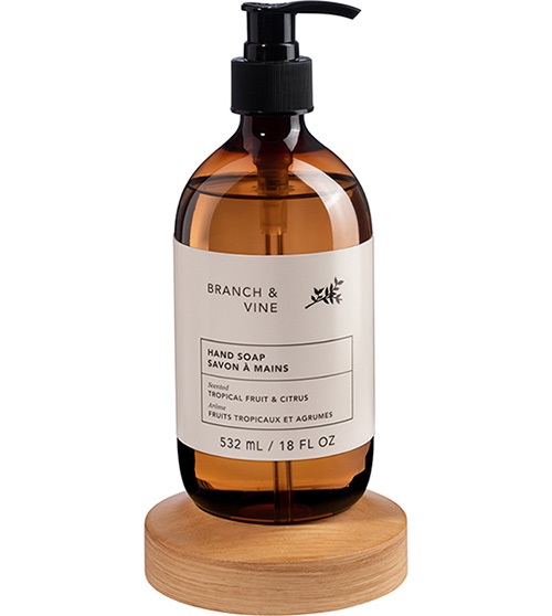 Single Luxury Hand Soap Dispenser Branch & Vine Cintas